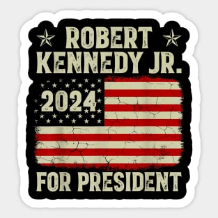 Robert Kennedy Jr. For President RFK JR 2024 Election Sticker